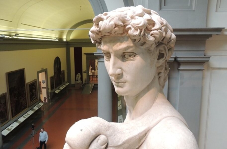 Скульптура давида в пушкинском музее